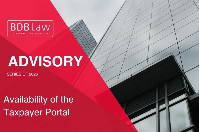 Availability of the Taxpayer Portal